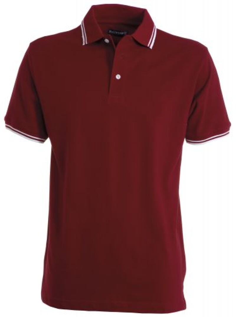 Polokošile PAYPER SKIPPER vínová, bílá XL