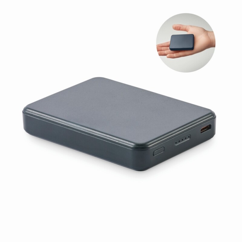 Powerbanka 5000 mAh, tmavě námořní modrá