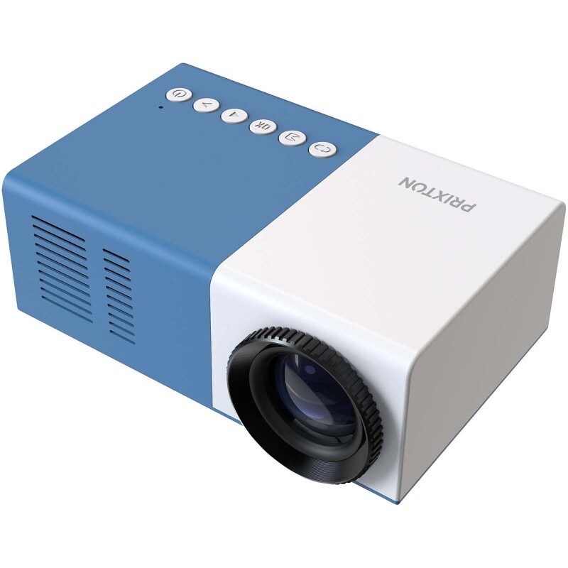 Prixton Mini Pro Cinema projektor, modrá