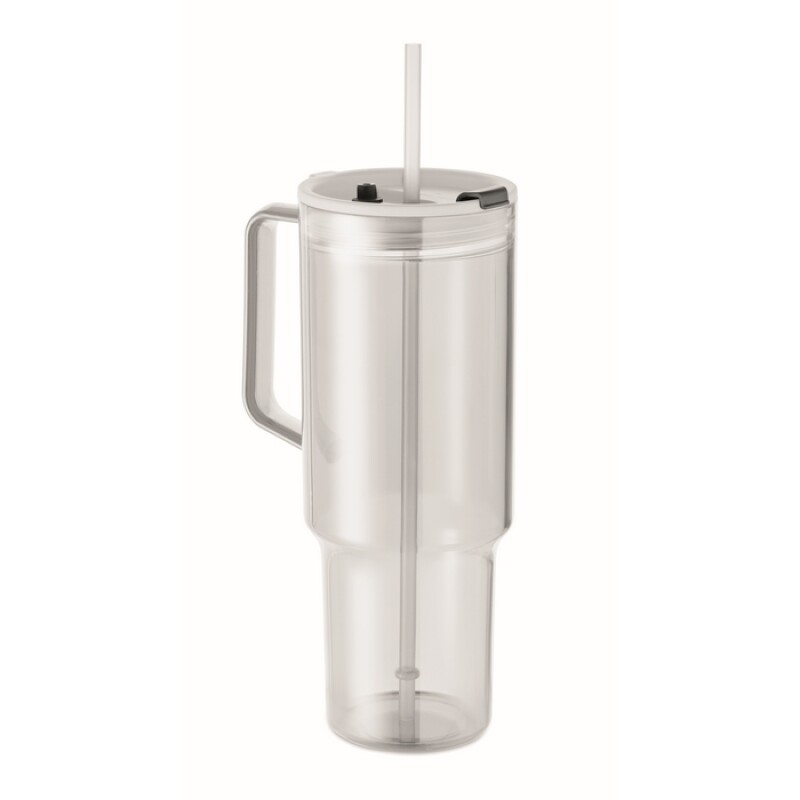 Průhledný hrnek 1200 ml, transparentní