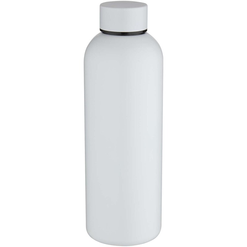 Recyklovaná jednostěnná nerezová láhev 750 ml, bílá