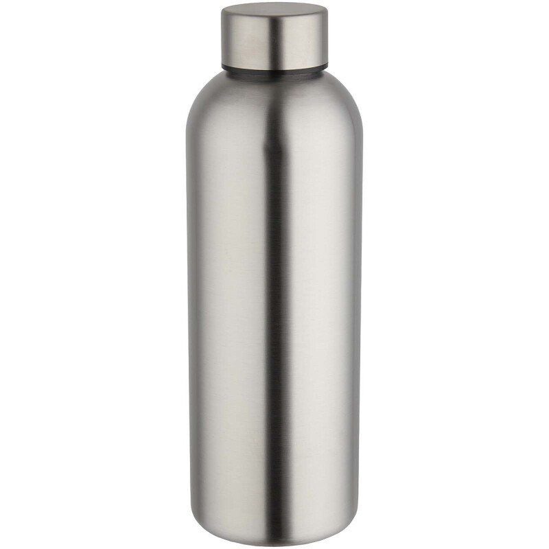 Recyklovaná jednostěnná nerezová láhev 750 ml, stříbrná