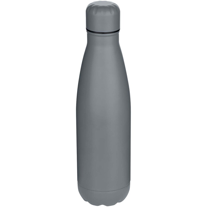 Recyklovaná jednostěnná nerezová láhev 750ml, šedá
