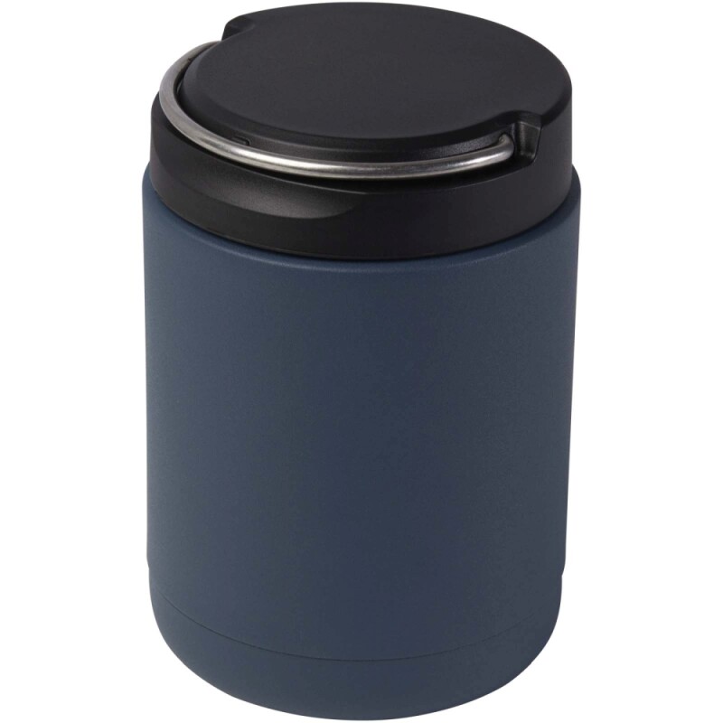Recyklovaná nerezová nádoba o 500 ml, modrošedá