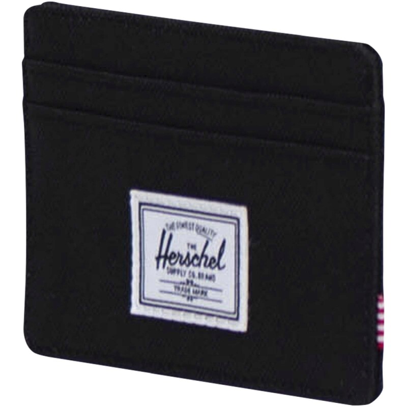 Recyklované pouzdro na karty RFID Herschel, černá