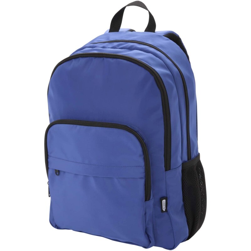 Recyklovaný batoh na notebook velikosti 15”, královská modrá