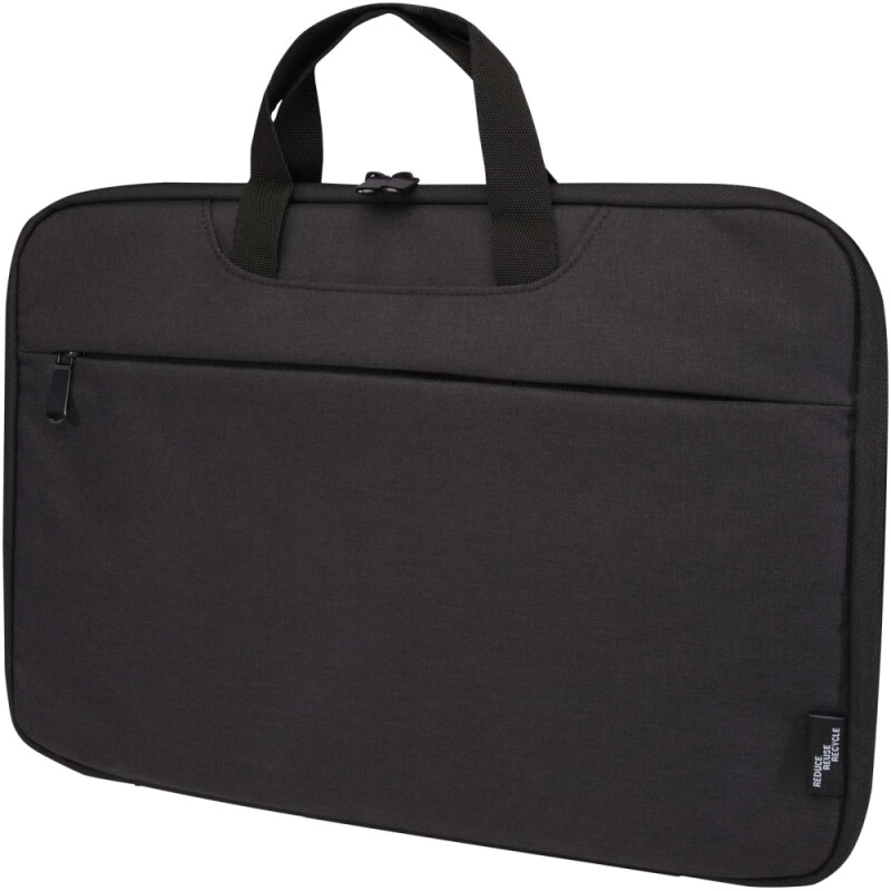 Recyklovaný obal na notebook 2 v 2, tmavěšedý melír