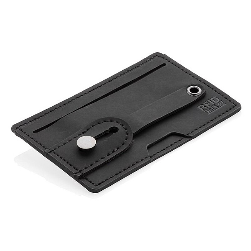 RFID pouzdro na karty 3 v 1 na telefon, černá