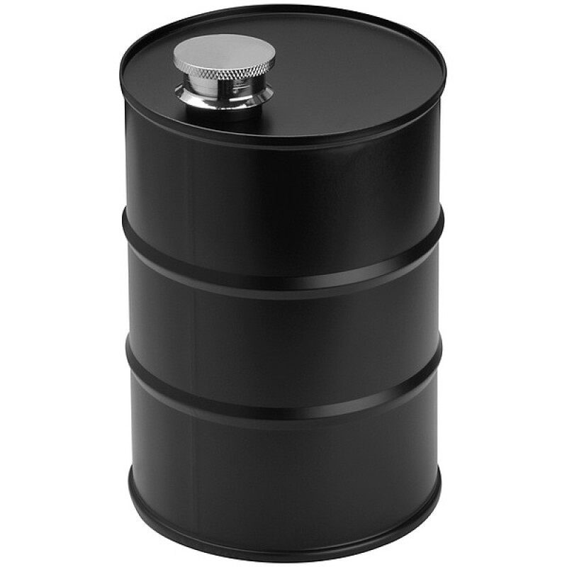ROSWELL Nerezová láhev na pití ve tvaru sudu, objem 600ml