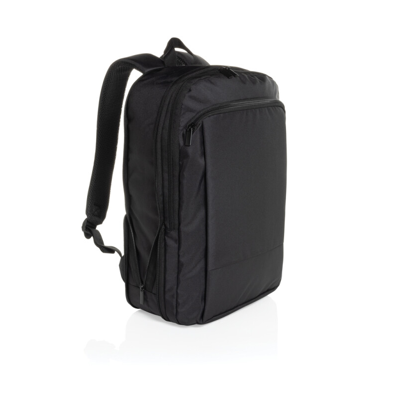 Rozšiřitelný tenký batoh na 15,6" notebook, černá