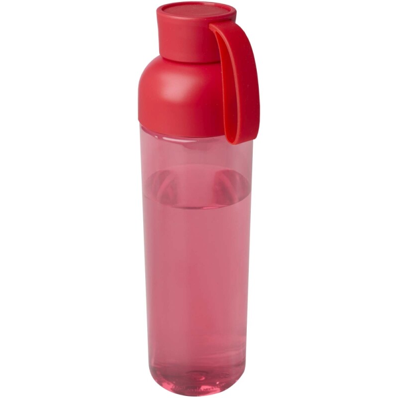 RPET láhev na vodu 600ml, červená