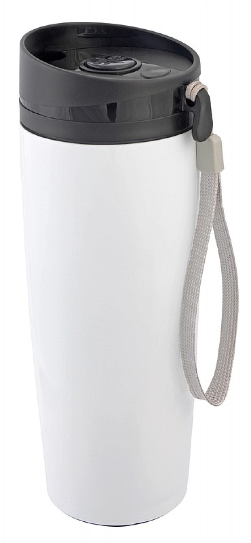 SAGVAN Termohrnek nerezový cestovní, 380 ml, bílá
