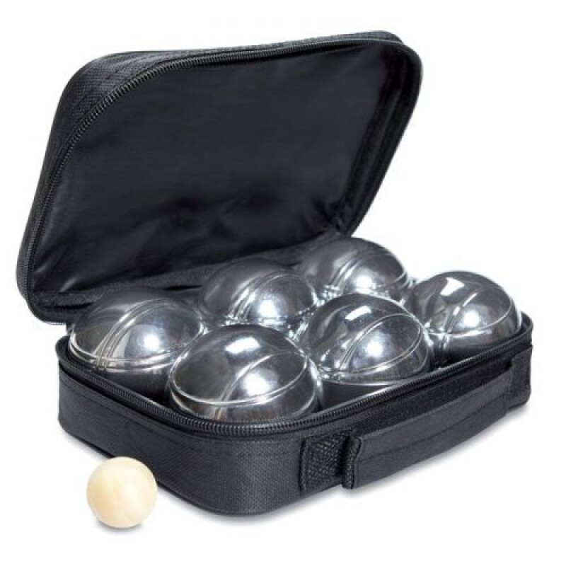 Set na petanque dodávaný v pouzdře ze 600D polyesteru. Průmě