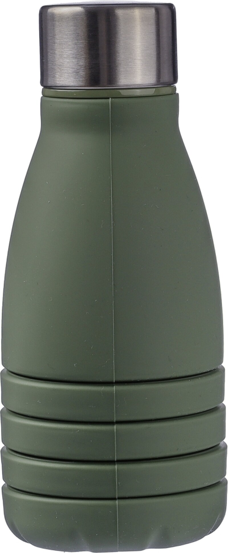 Silikonová skládací láhev 550 ml, zelená