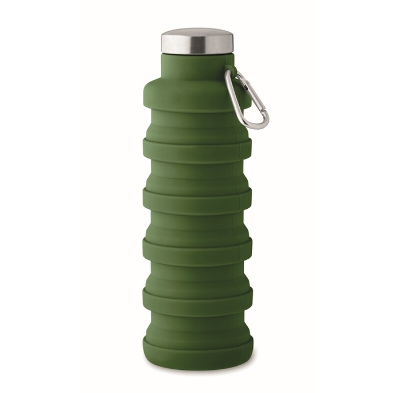 Skládací láhev 500ml, tmavě zelená