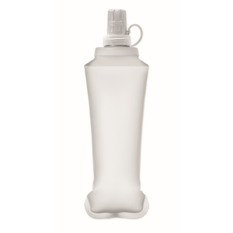 Skládací láhev na vodu 500 ml, bílá