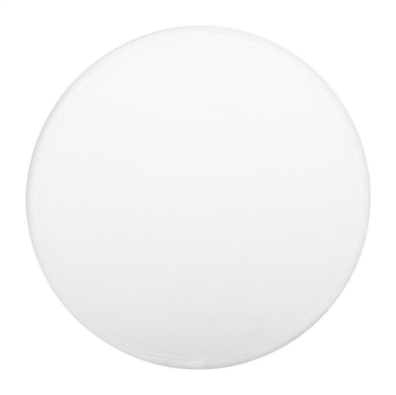 Skládací RPET polyesterové frisbee s pouzdrem, bílá