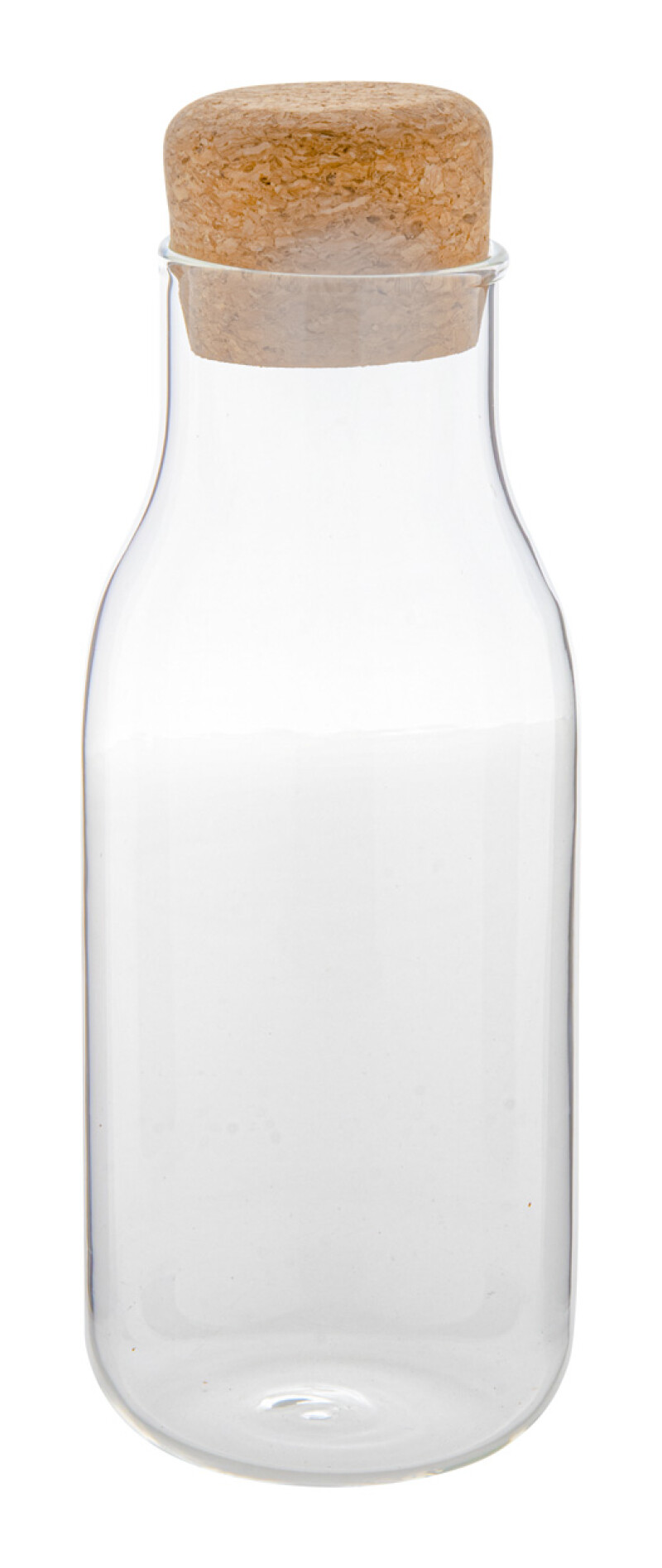 Skleněná karafa na vodu s korkovým víčkem, 600ml