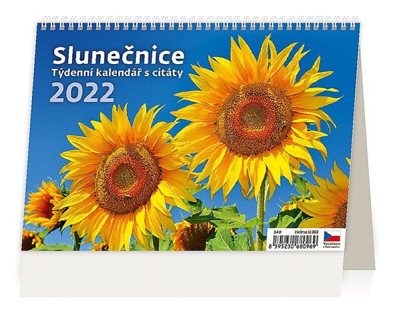 Slunečnice 2027, stolní kalendář