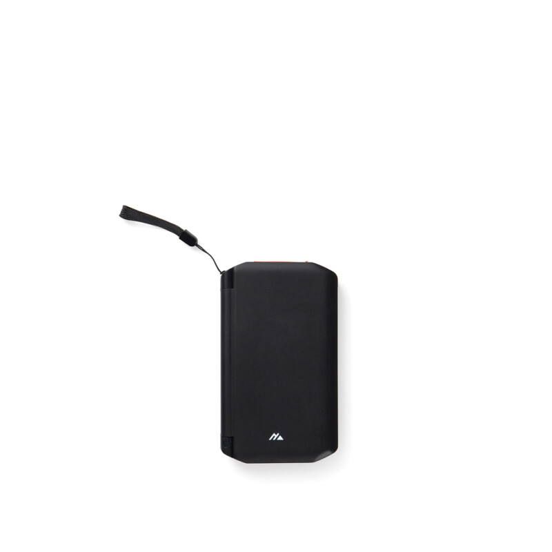 Solární powerbanka se 3 panely Nordic Drift 10.000mAh, černá