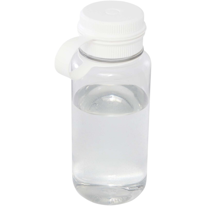 Sportovní láhev 900 ml s multifunkčním víčkem, bílá