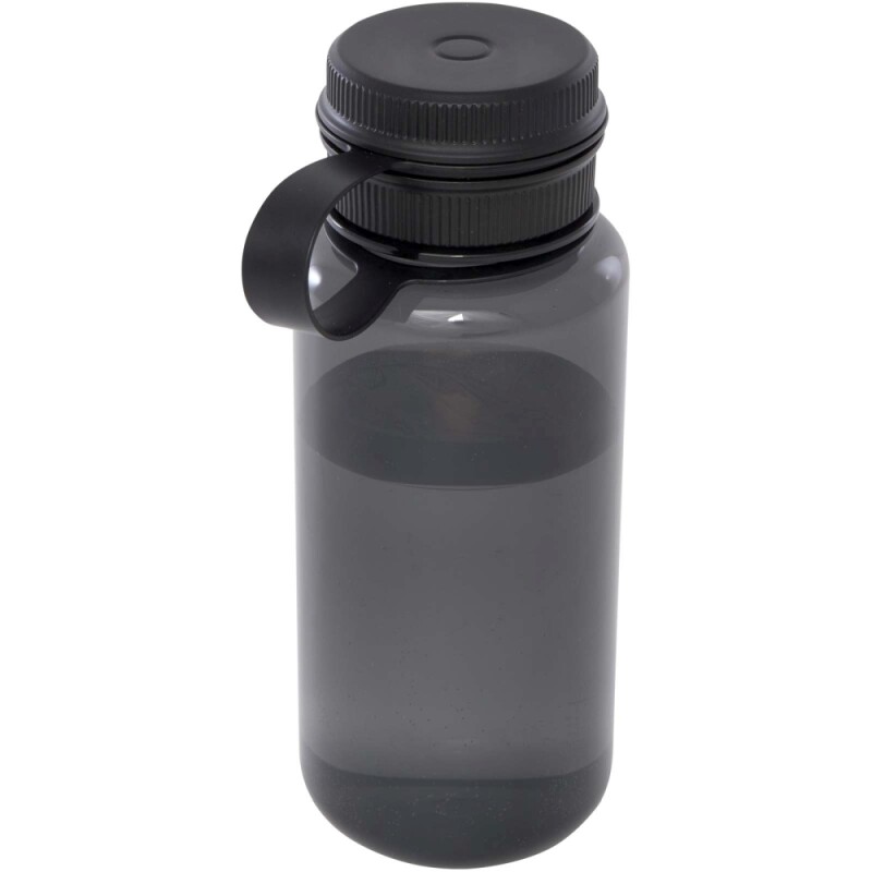 Sportovní láhev 900 ml s multifunkčním víčkem, černá