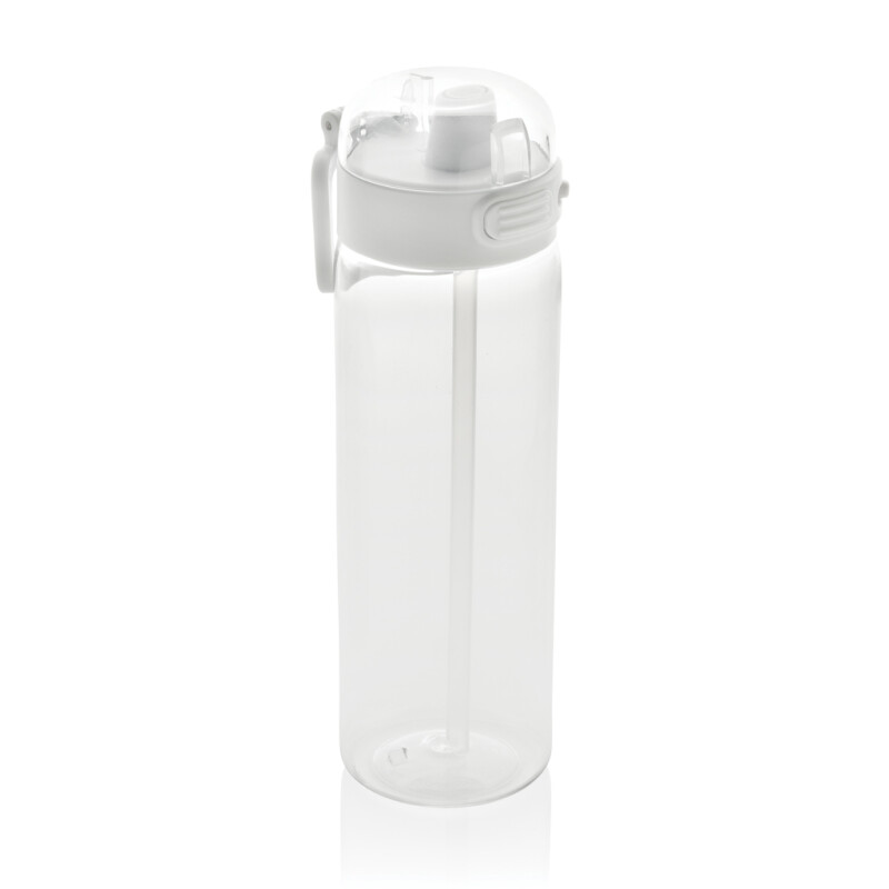 Sportovní láhev na vodu z RCS RPET 800 ml, bílá