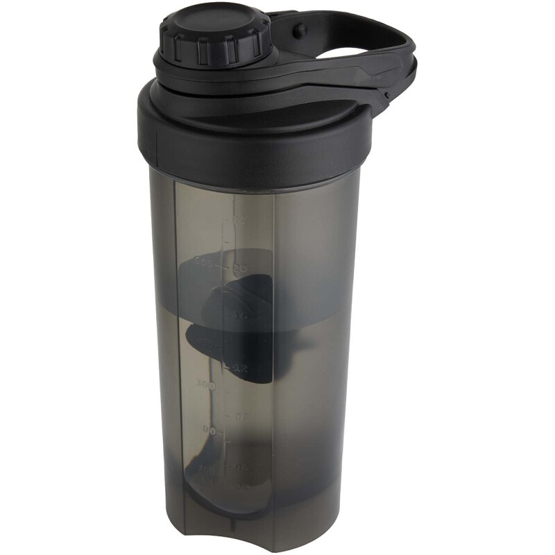 Sportovní láhev se šejkrovou kuličkou 700 ml, černá