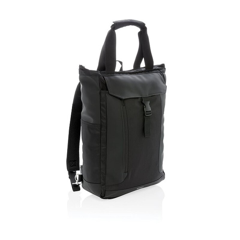 Swiss Peak RFID totepack batoh, černá