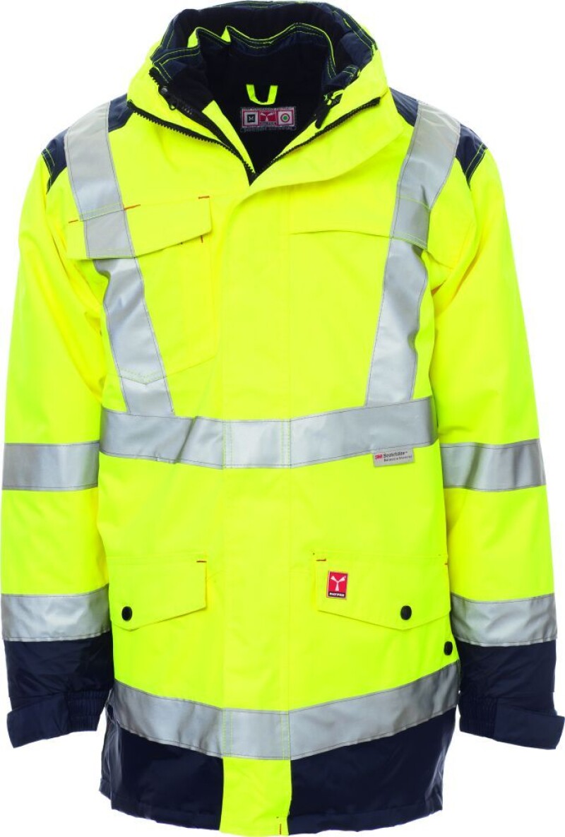 Pracovní bunda PAYPER HISAFE, žlutá, 3XL