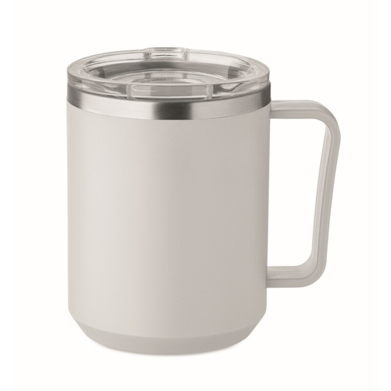Termohrnek 400 ml, šedá
