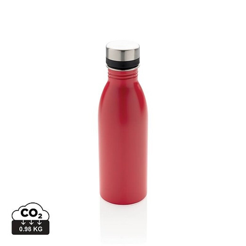 Termoláhev z nerezu, 500ml, červená