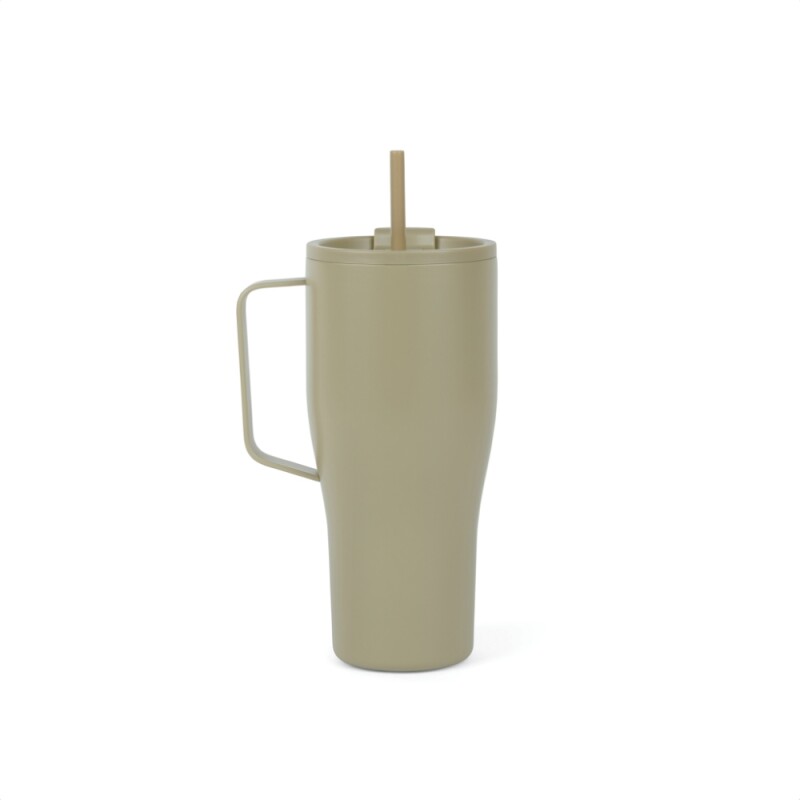 Termolahev z RCS recyklované nerezové oceli 800ml, khaki