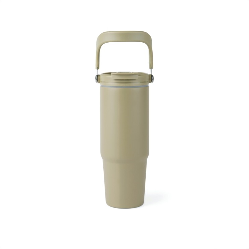 Termolahev z RCS recyklované nerezové oceli 880ml, khaki