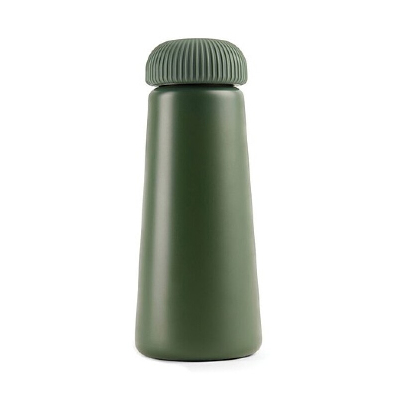 Termoska 450ml z recyklovaného nerezu, zelená