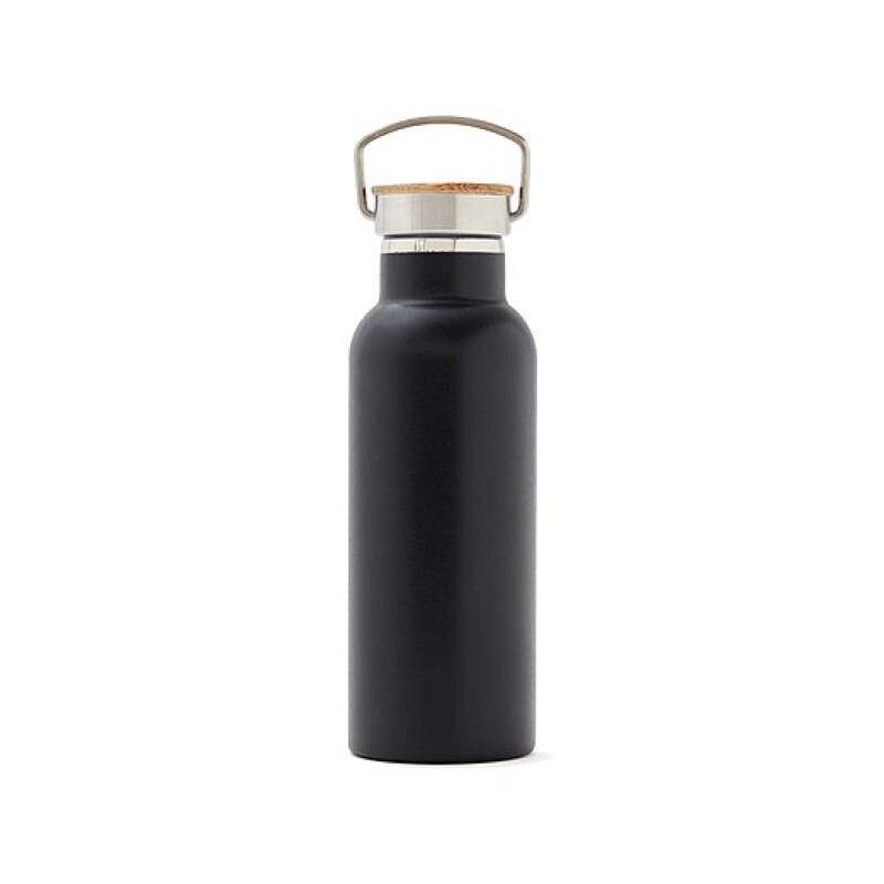 Termoska 500ml, s poutkem, černá