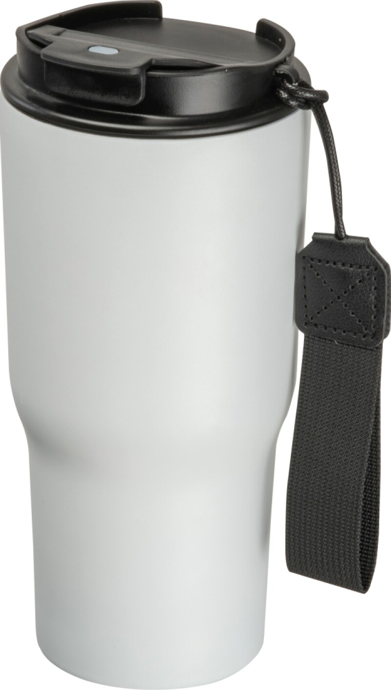 Termohrnek z nerezové oceli 550 ml, bílá