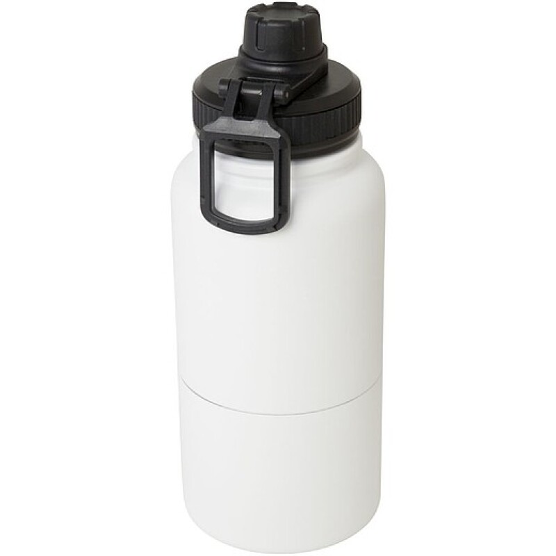 Termoska z recyklované nerezové oceli, 450ml, stříbrná