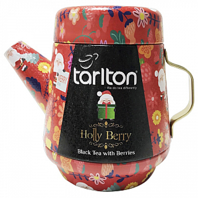 TIGLO Tea Pot Tarlton Holly Berry Black Tea plech 100g