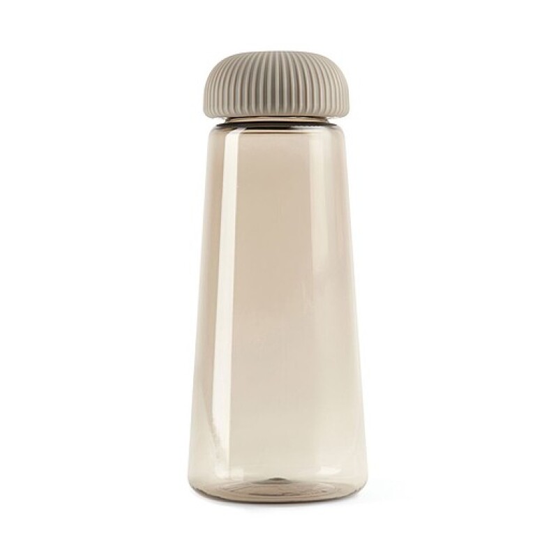 Transparentní láhev z RPET, 575ml, hnědá