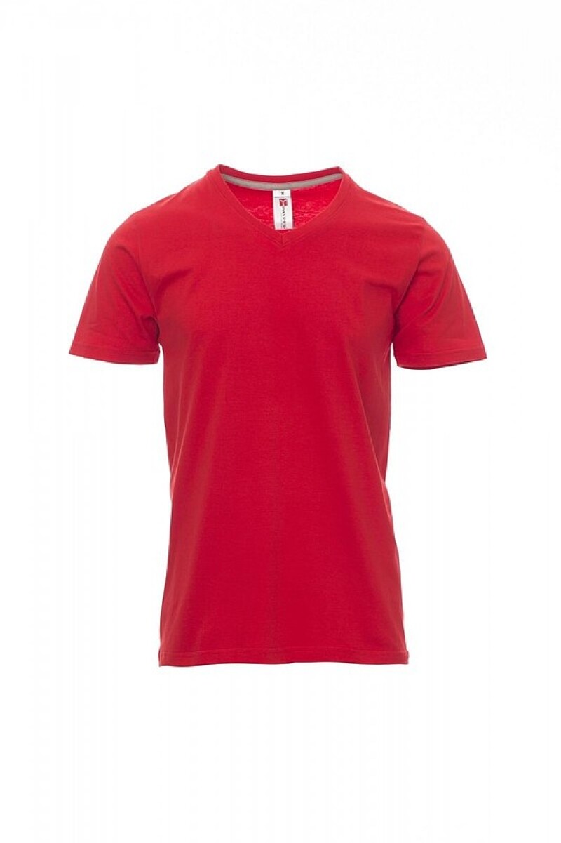 Tričko PAYPER V-NECK červená XXL