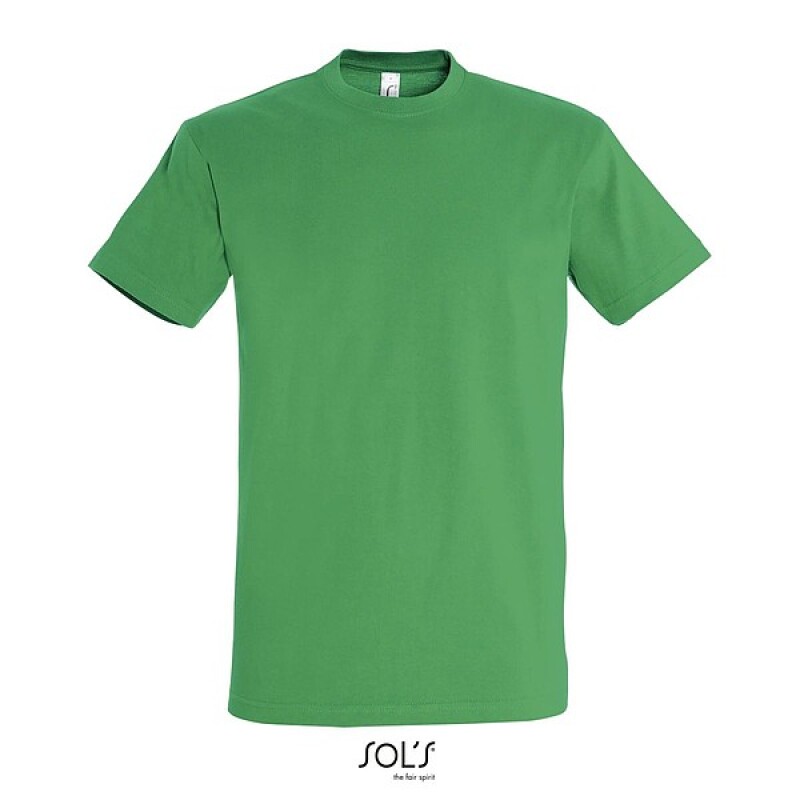 Tričko SOLS IMPERIAL MEN, středně zelená, 3XL
