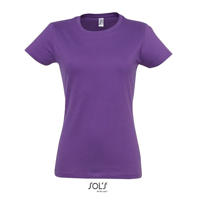 Tričko SOLS IMPERIAL WOMEN, fialová, XXL