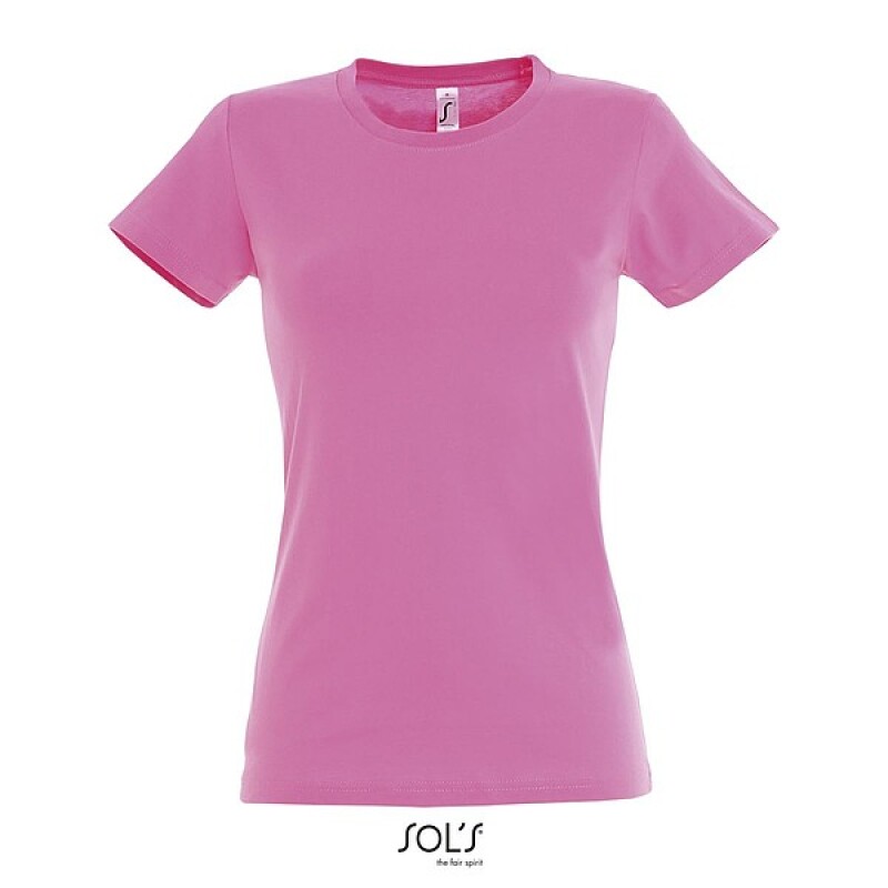 Tričko SOLS IMPERIAL WOMEN, tmavě růžová, XL