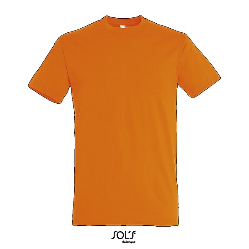 Tričko SOLS REGENT, oranžová , 4XL