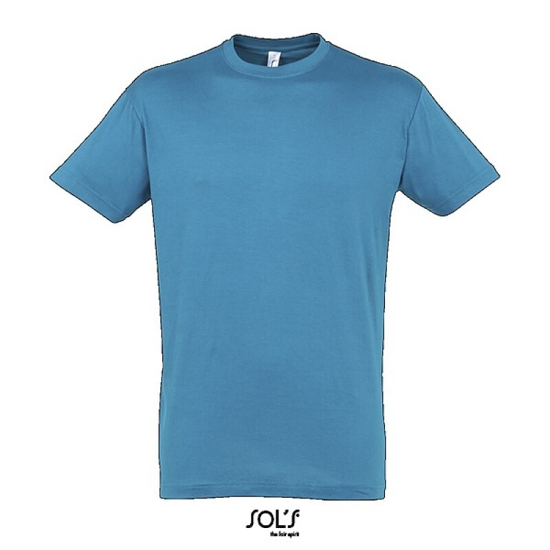 Tričko SOLS REGENT, tmavě tyrkysová, 3XL