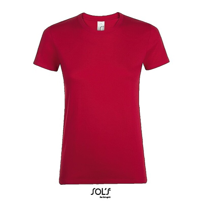 Tričko SOLS REGENT WOMEN, červená , XL