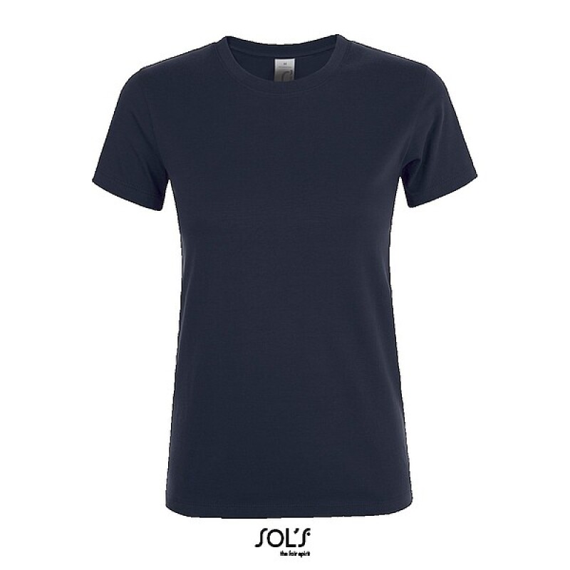 Tričko SOLS REGENT WOMEN, námořní modrá, XL