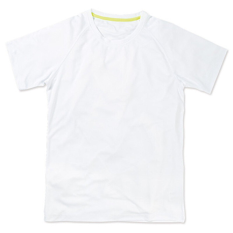 Funkční tričko STEDMAN ACTIVE 140 RAGLAN MEN bílá XXL
