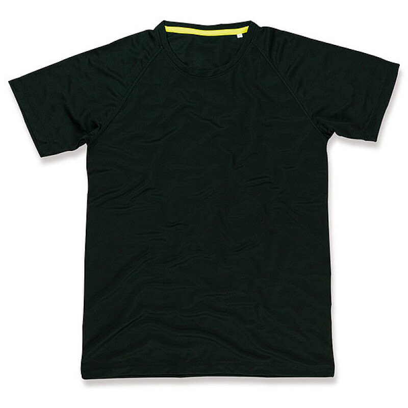 Funkční tričko STEDMAN ACTIVE 140 RAGLAN MEN černá XL